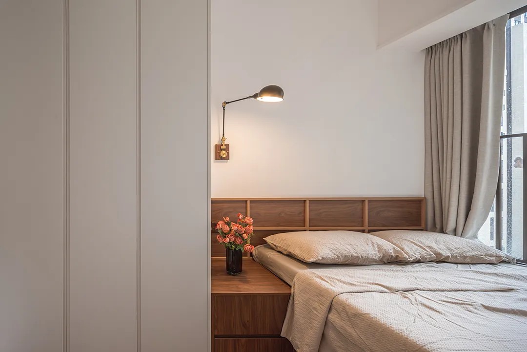 广州112㎡精装房改造成中古风简直美炸了！两人三喵的家