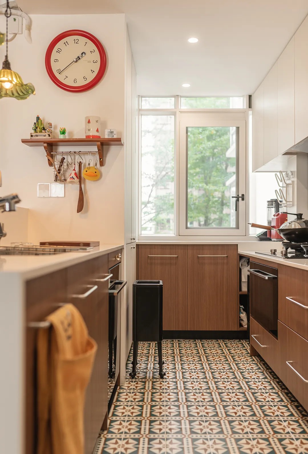 101㎡亲子宅设计｜过道打造新书房