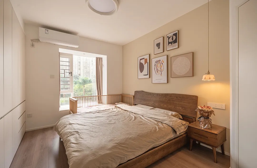 101㎡亲子宅设计｜过道打造新书房