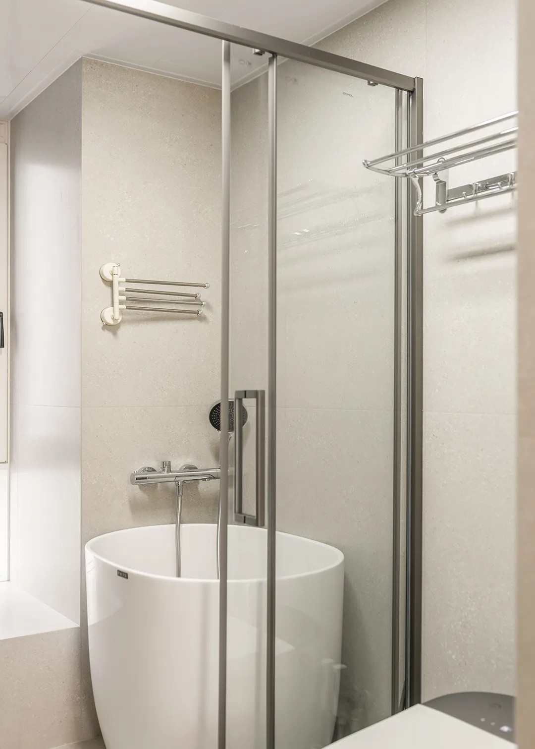 101㎡亲子宅设计｜过道打造新书房