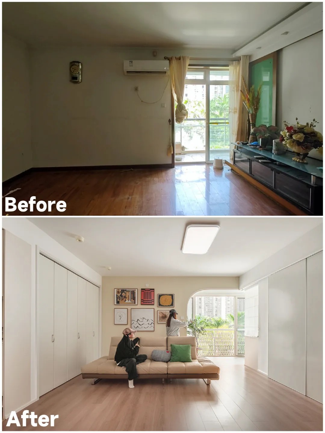 101㎡亲子宅设计｜过道打造新书房