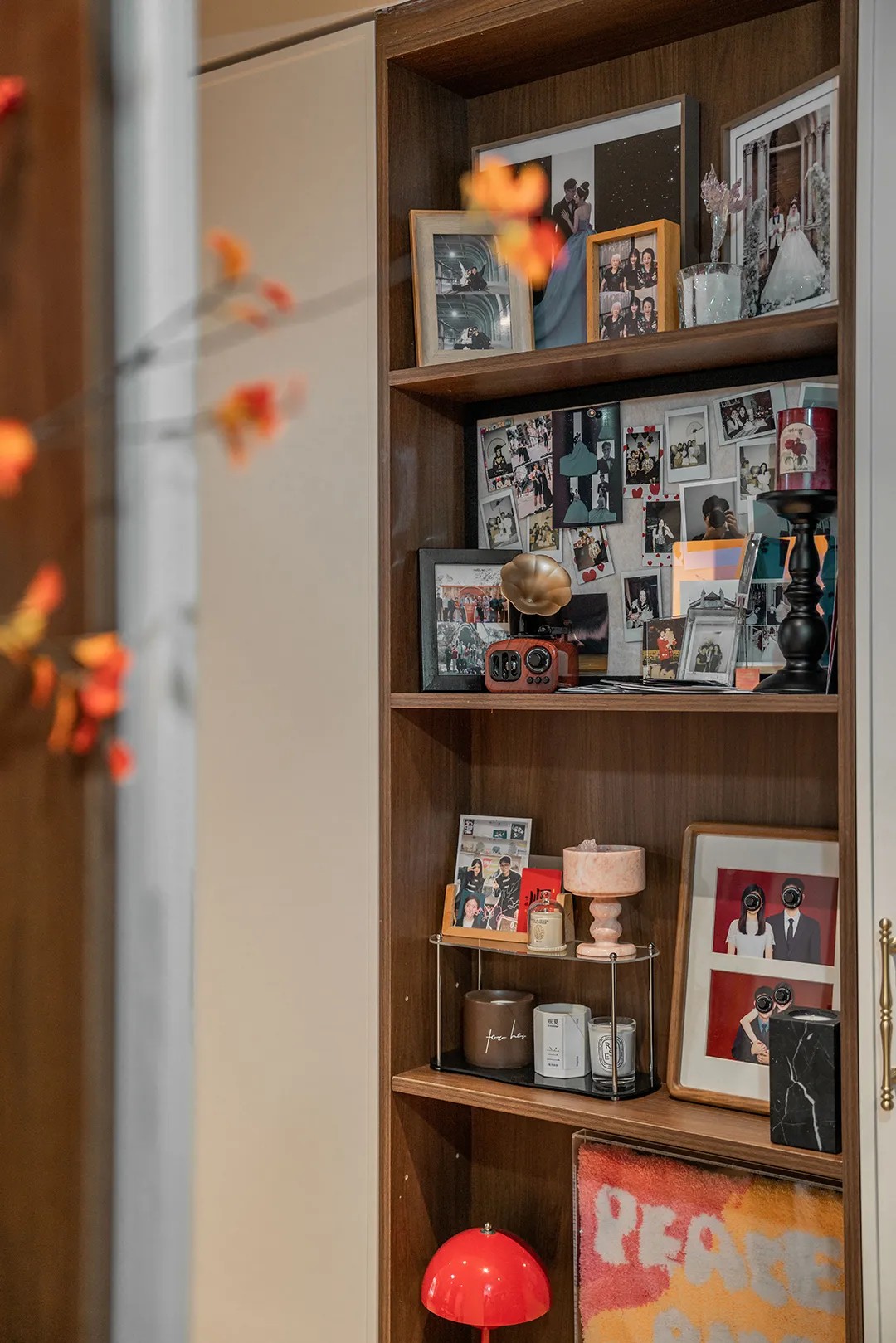 83㎡旧房改造黑棕复古风|新增一卫一卧