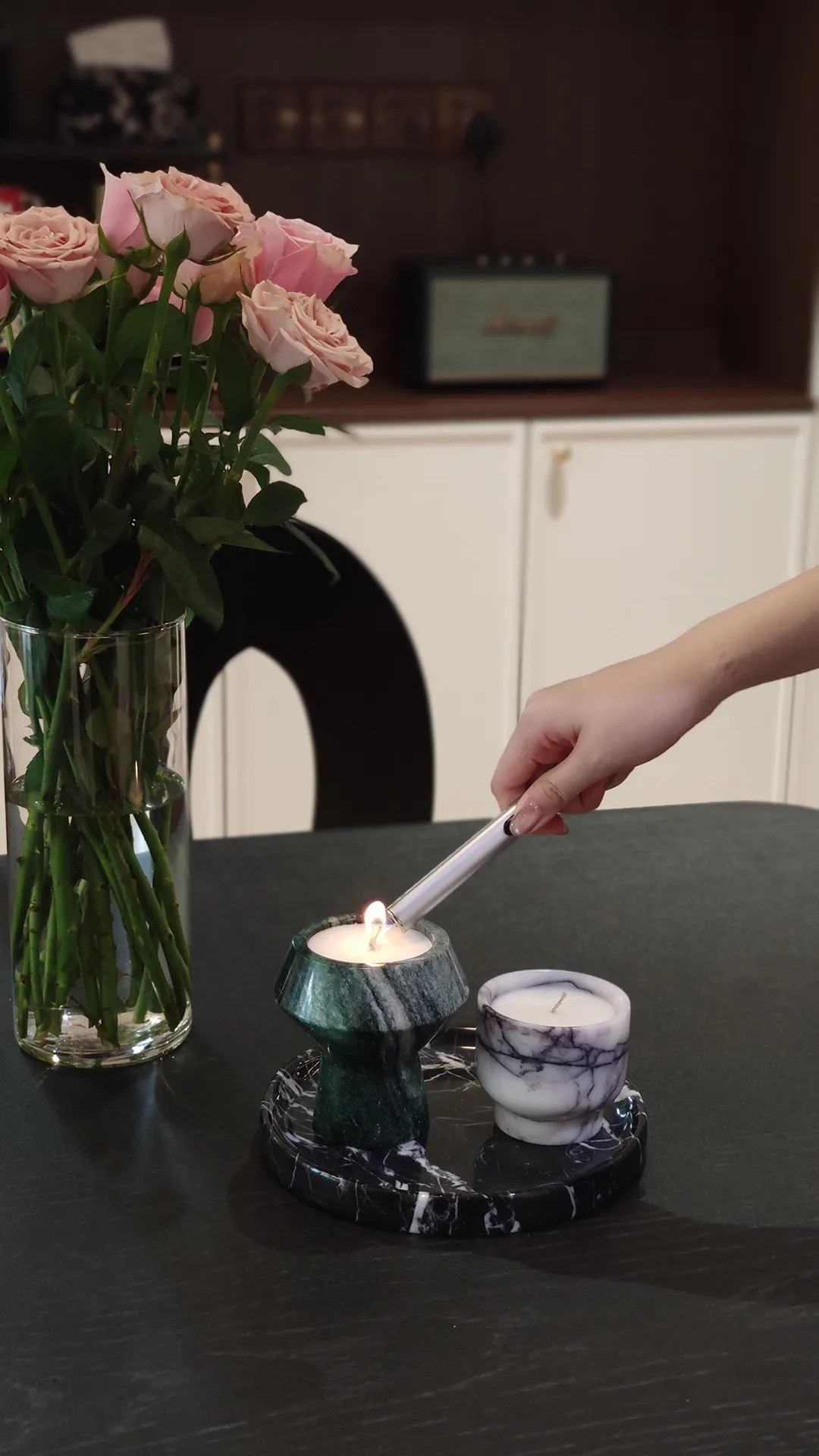 83㎡旧房改造黑棕复古风|新增一卫一卧