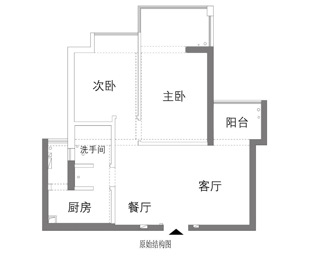 《浅秋》主卧改成客厅，奇葩户型变成宝！